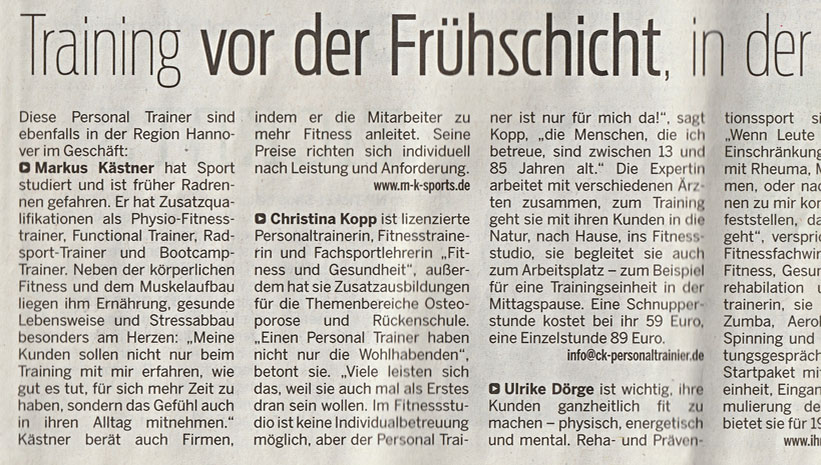 artikel-personal-training-hannover Artikel Personal Training Hannover